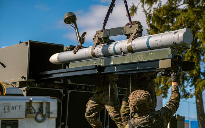 Встреча министров обороны Эстонии и Испании в Эмари.