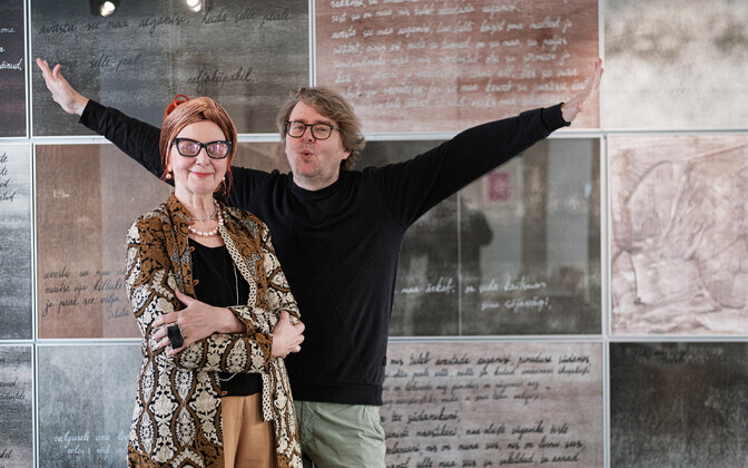 Truus galeriis Eve Kase näitus