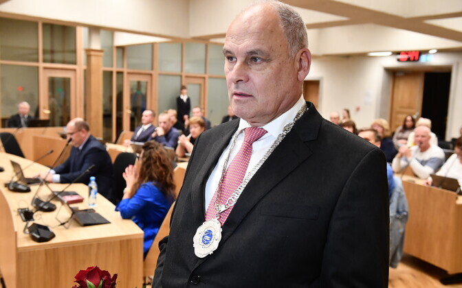 Jaan Toots elected was elected mayor of Narva on October 5, 2023.