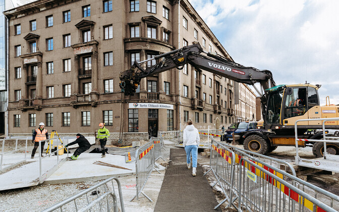 Teeremondid Tallinnas 17. oktoobri seisuga.