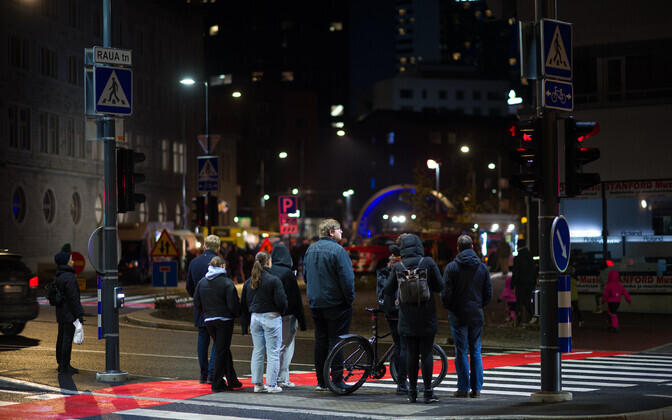 Grand opening of Jõe and Pronksi streets, Friday, October 20, 2023.