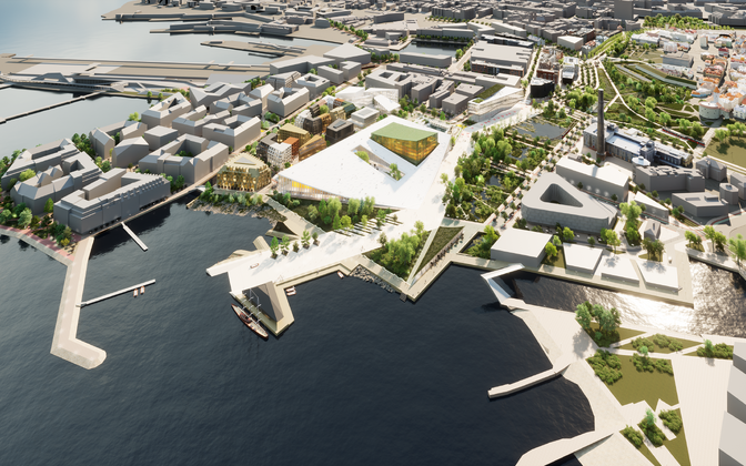 Tallinna linnahalli ala merevisioon