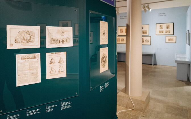 Mikkeli muuseumis Daumier´i illustratsiooninäitus