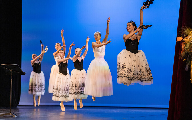 150 children from across Estonia and Finland danced in the Estonia Childrens Ballet Gala in Rakvere,