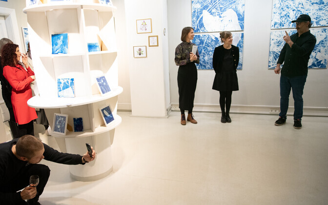 Okapi galeriis avati Ave Palmi ja Helle Ly Tombergi näitus 