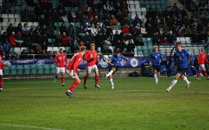 Отборочный матч ЧЕ по футболу: Эстония - Австрия.