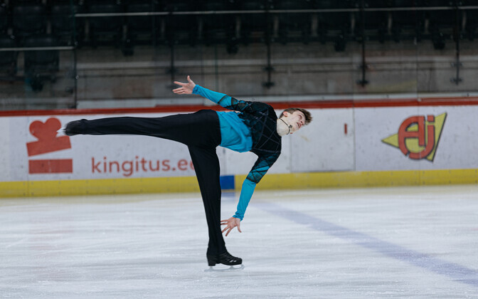 Чемпионат Эстонии по фигурному катанию: день первый.