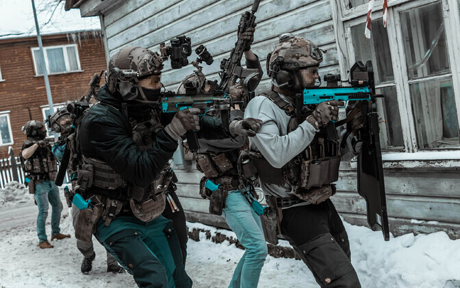 Erioperatsioonide väejuhatuse ja liitlaste ühisõppus Saaremaal.