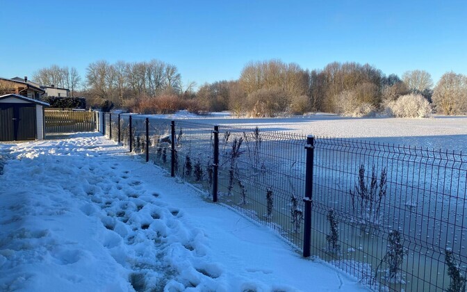 Üleujutus Loo alevikus.