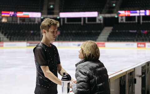 Iluuisuvõistlus Tallinn Trophy. Mihhail Selevko ja Irina Kononova