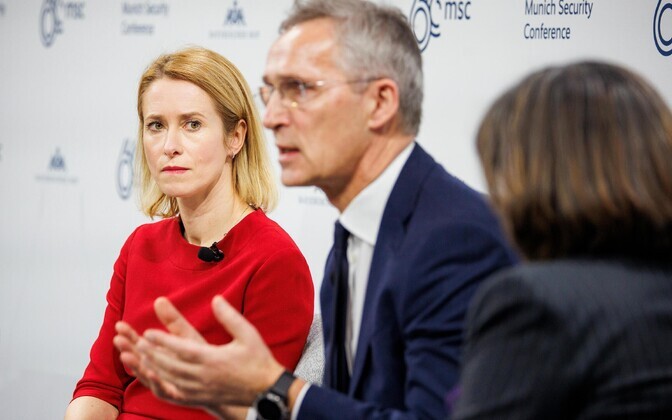 The Future of Ukraine and Transatlantic Security debate at the Munich Security Conference, 2023.