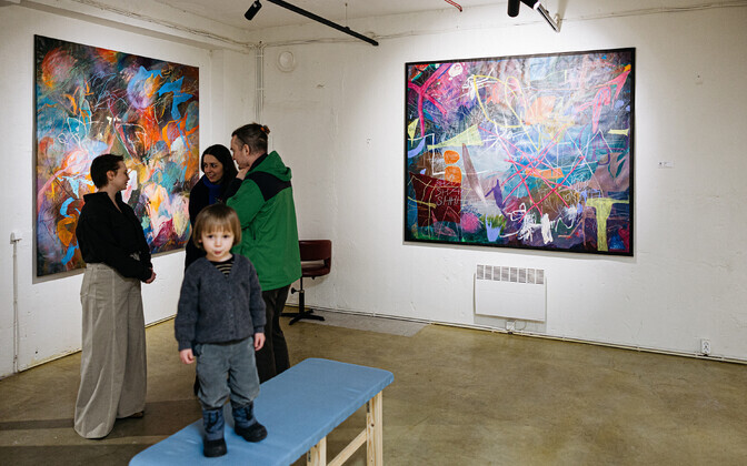 Ukraina kunstniku Marija Bonchuk näituse ja uue eksperimentaalgalerii avamine