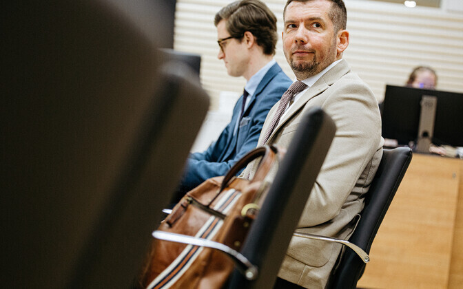 Мартин Репинский в суде.