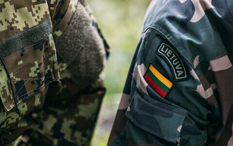 Литовский военнослужащий. Иллюстративная фотография.