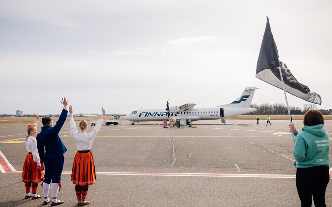 Открылось авиасообщение между Тарту и Хельсинки.