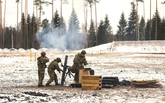Kuperjanovi jalaväepataljoni ja liitlaste lahinglaskmised Nursipalus.
