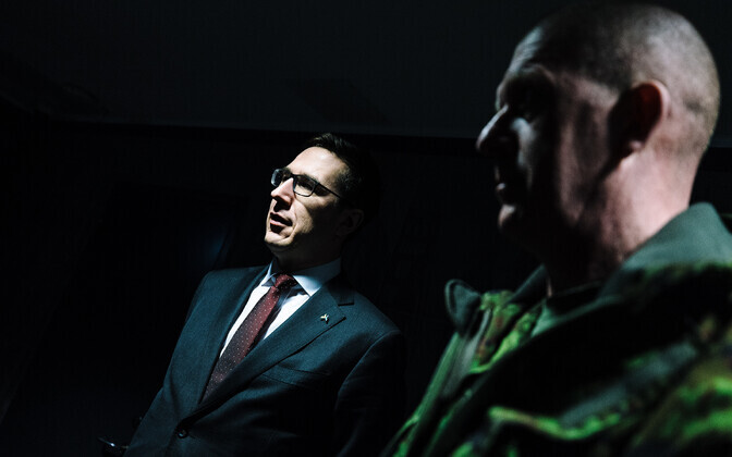 Мартин Херем и Кусти Салм в передаче на Vikerraadio.