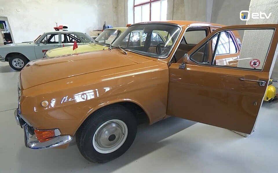 Gunnar Hololei Volga Mootorispordimuuseumis.