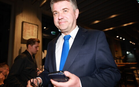 Urmas Reinsalu valimistulemusi ootamas