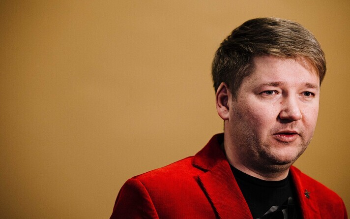 SDE riigikogu fraktsiooni esimees Priit Lomp.