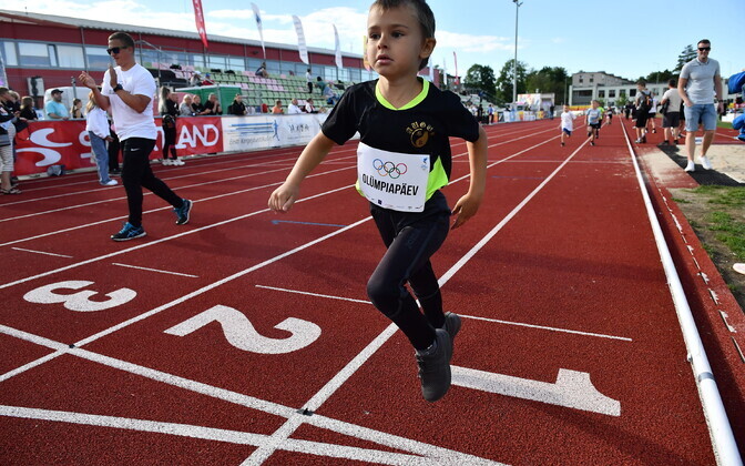 Олимпийский день в Йыхви.