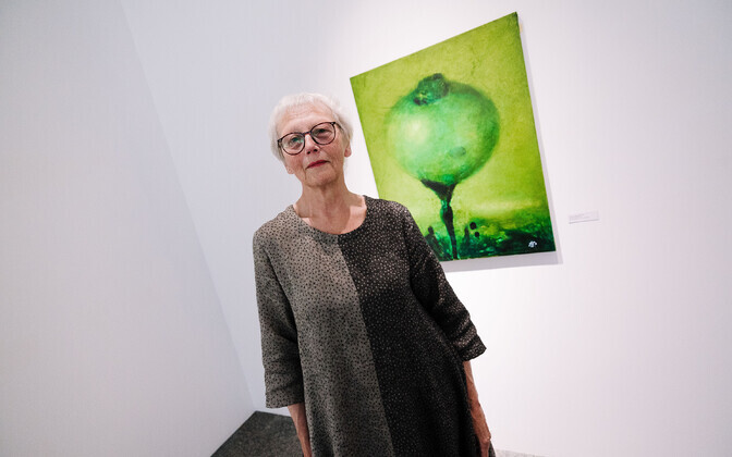 Anne Parmasto isikunäitus „Rohelised vormid“.