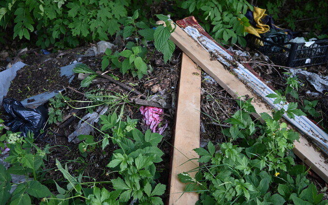 Мусор на пустыре Курепыллу.