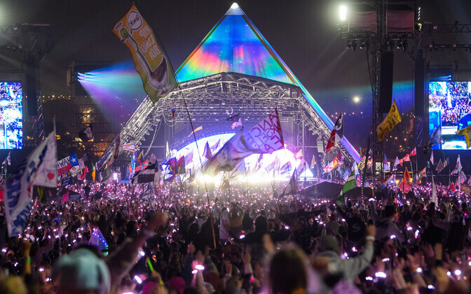 Coldplay kontsert Glastonbury festivalil, 2024