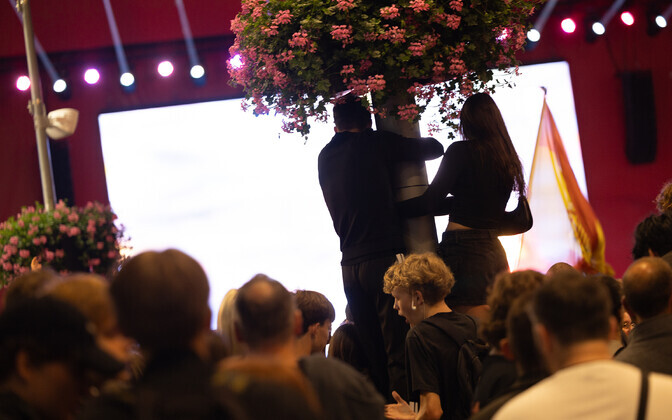 Просмотр финала Евро-2024 в Таллинне.