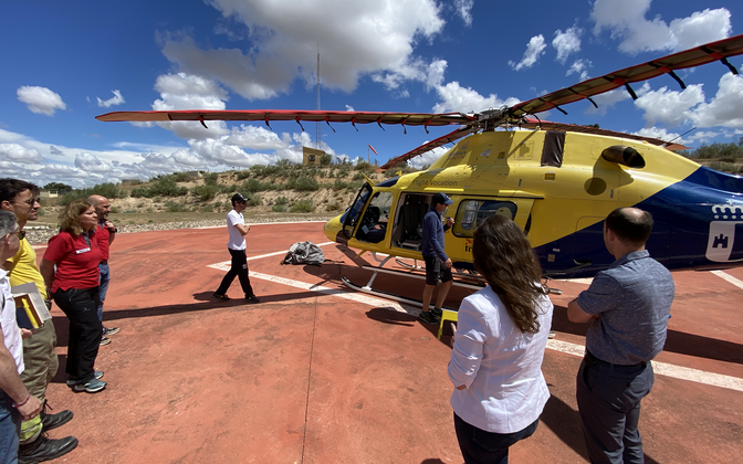 Estonian rescuers are heading to Spain next month to help combat wildfires in two different regions. July 2024.