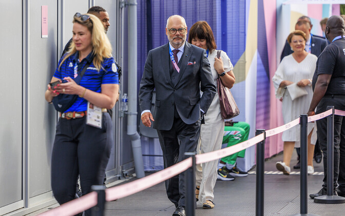 President Alar Karis olümpiakülas