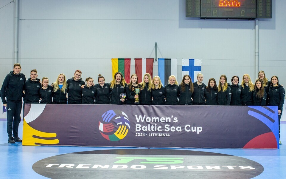 Eesti naiste käsipallikoondis.