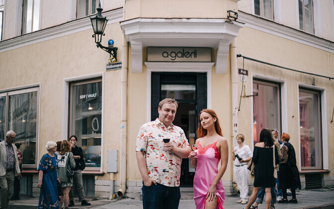 Liisbeth Kirsi ja Valdek Lauri isikunäituste avamine A-Galeriis