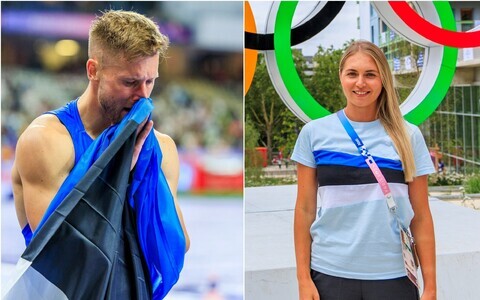 Янек Ыйглане и Реэна Пярнат.