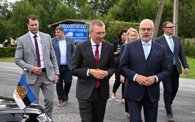 Balti kett 35 tähistamine Lillis