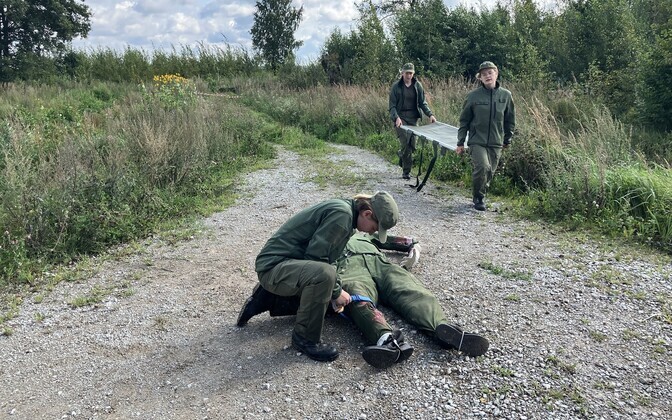 Defense League challenges which formed a part of the 'Sinimäe retk,' Saturday, August 24, 2024.