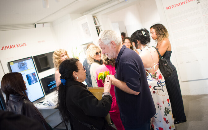 Saskia ja Alar Kivilo ühisnäituse avamine Dokfoto keskuses