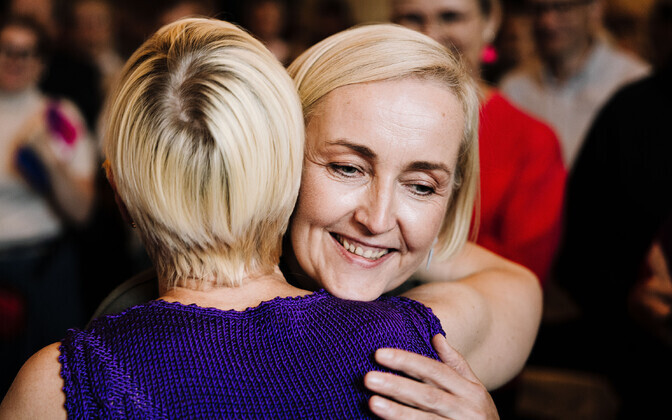 Съезд партии Eesti 200 в Таллинне 31 августа 2024 года.