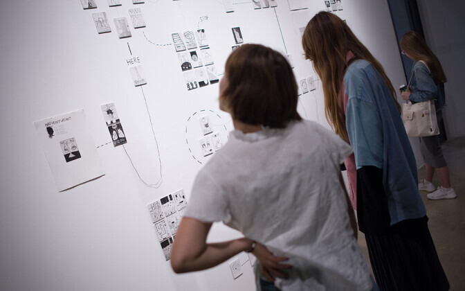 Näituse „Amfiibne seis(und)“ avamine EKA galeriis