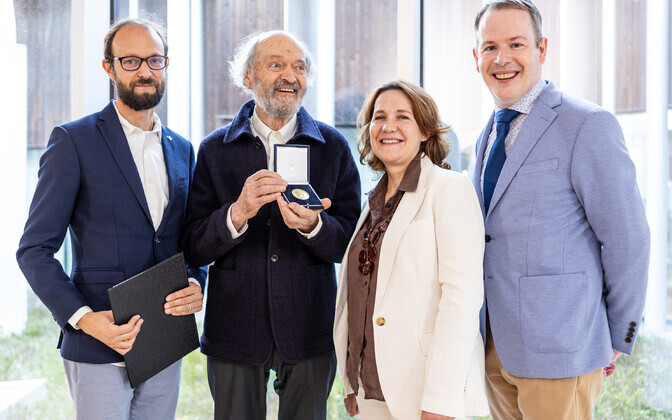 Arvo Pärt pälvis Royal Philharmonic Society kuldmedali