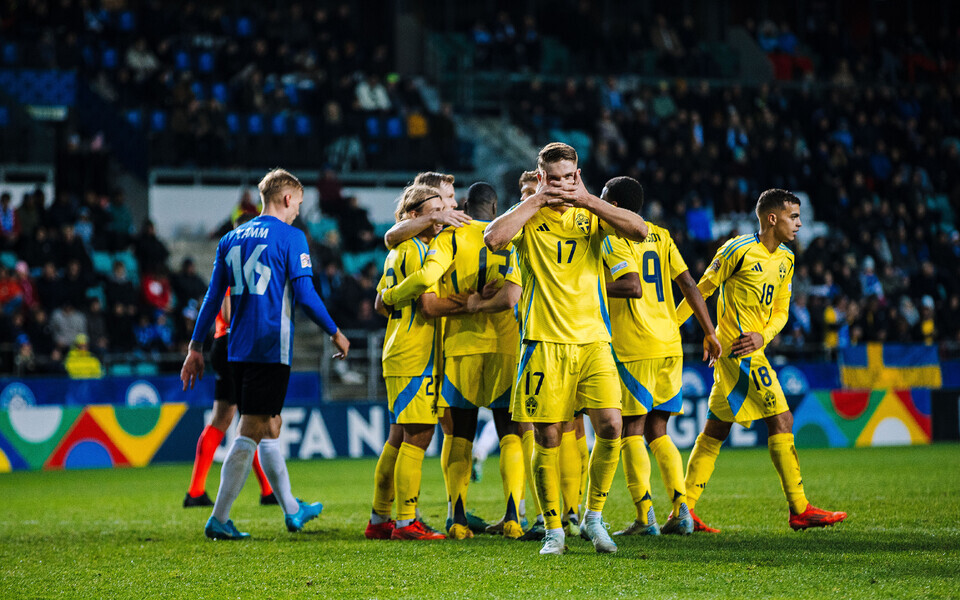 Jalgpalli Rahvuste liiga: Eesti - Rootsi