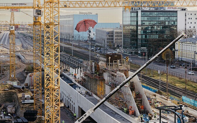 Rail Balticu terminali ehituse seis