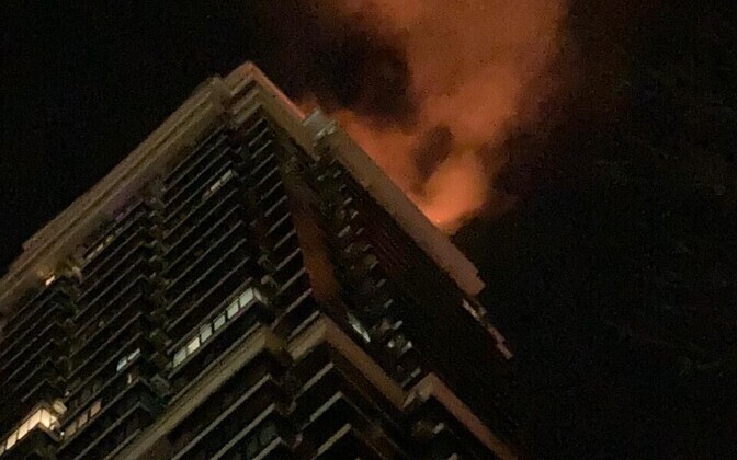 A Russian drone hit the residence of Estonia's ambassador to Ukraine on November 7.