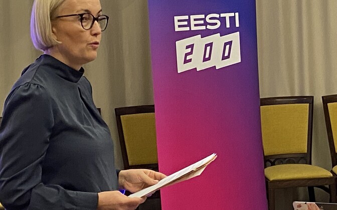 Eesti 200's board meeting in Viljandi on November 9, 2024.