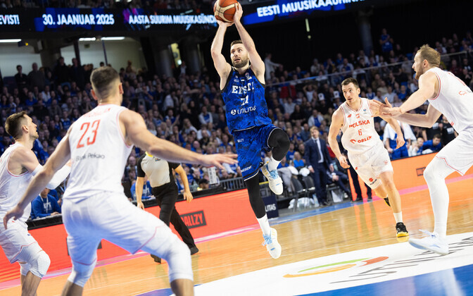 Eesti - Poola korvpalli EM-valikmäng