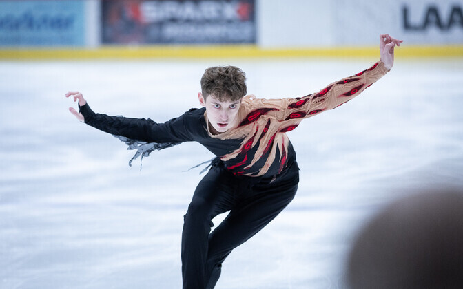 Чемпионат Эстонии по фигурному катанию – короткая программа.