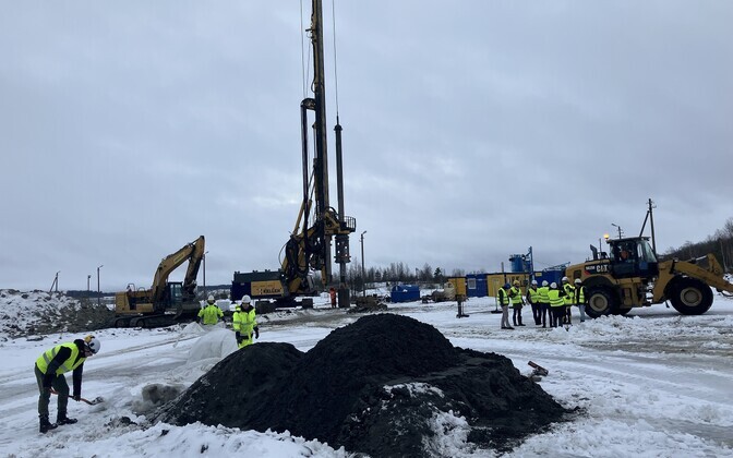 Phosphorite drilling finishes at the Aru-Lõuna quarry in Lääne-Viru County.