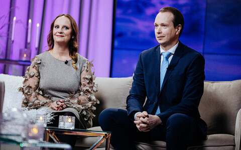 Vähiravifondi Kingitud Elu tegevjuht Margit Saar ja juhatuse liige Toivo Tänavsuu