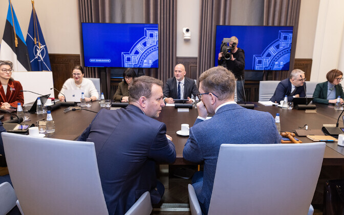 Valitsuse istung rüütelkonna hoones