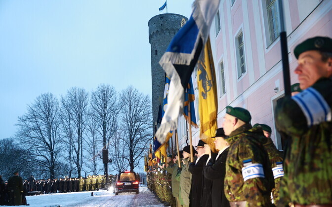 Arnold Rüütli ärasaatmine Toompeal